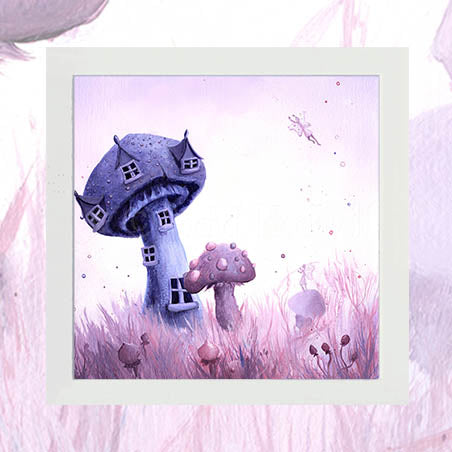 Swept Away to Fairyland - Unsigned Giclee Mount