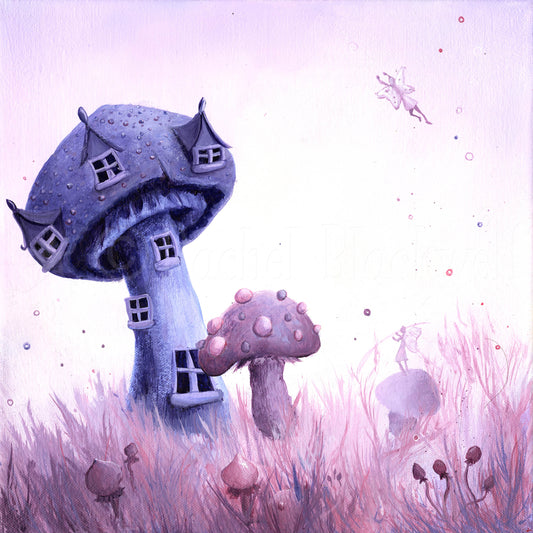 Swept Away to Fairyland -Small Giclee