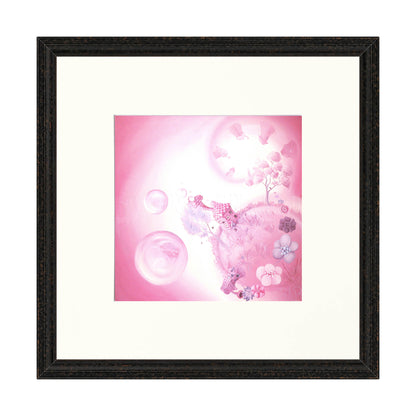 Swirly Whirly Bubble Land -Giclee Print