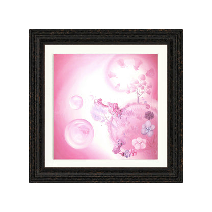 Swirly Whirly Bubble Land -Giclee Print