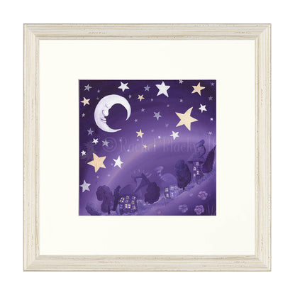 Swirly Whirly Sleepy Land -Giclee Print