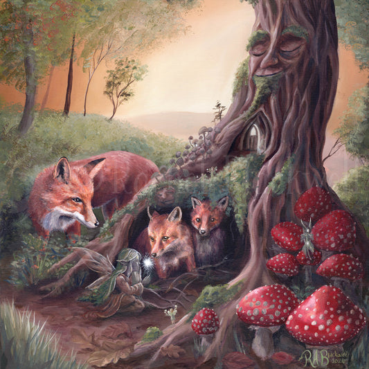 Teaching Secrets -Small Giclee