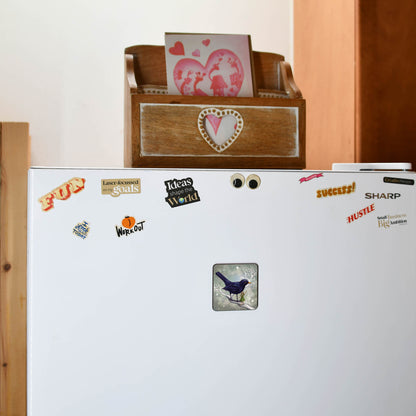 Magnetic Art - The Fairy and the Blackbird