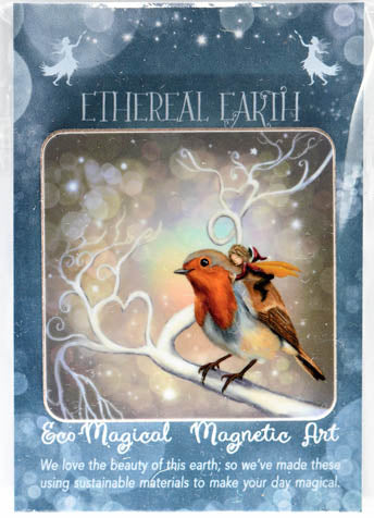 Magnetic Art - The Robin Fairy