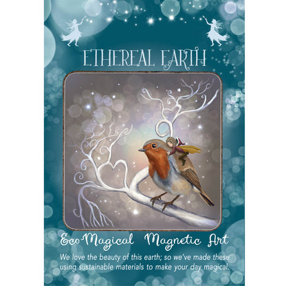 Magnetic Art - The Robin Fairy