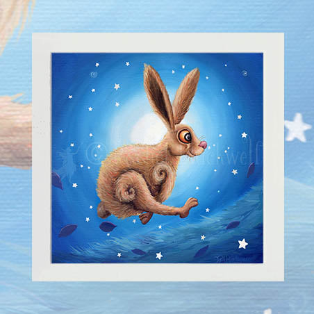 The Cosmic Runner - Unsigned Giclee Mount