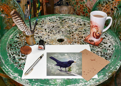 The Fairy and the Blackbird - Xmas