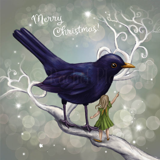 The Fairy and the Blackbird - Xmas