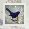 The Fairy and the Blackbird - Unsigned Giclee Mount