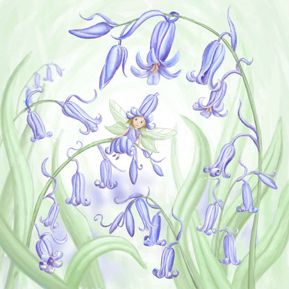 The Fairy of the Bluebells -Small Giclee