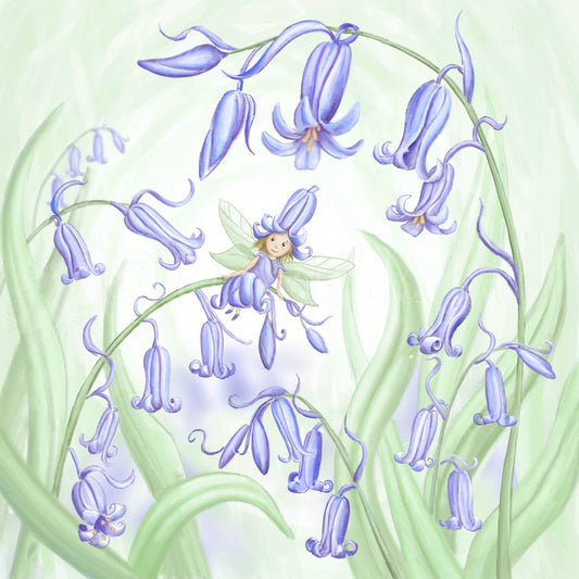 The Fairy of the Bluebells -Small Giclee