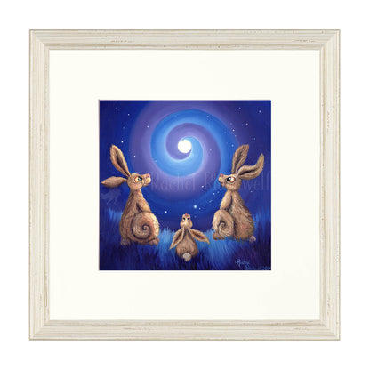 The Hare Family -Giclee Print