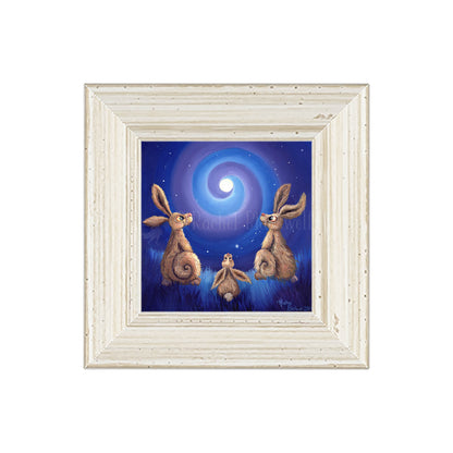 The Hare Family -Small Giclee
