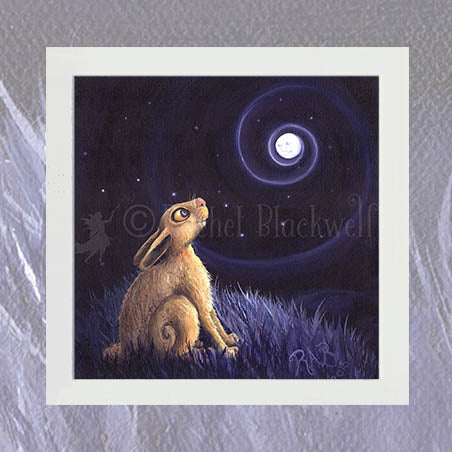 The Moon Gazer - Unsigned Giclee Mount