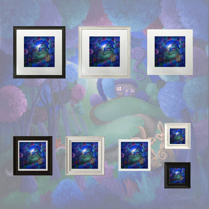The Path of Dragons -Small Giclee
