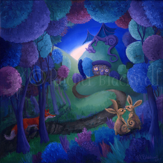 The Path of Dragons -Small Giclee