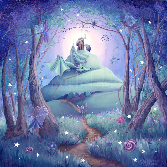 The Path to Avalon -Small Giclee