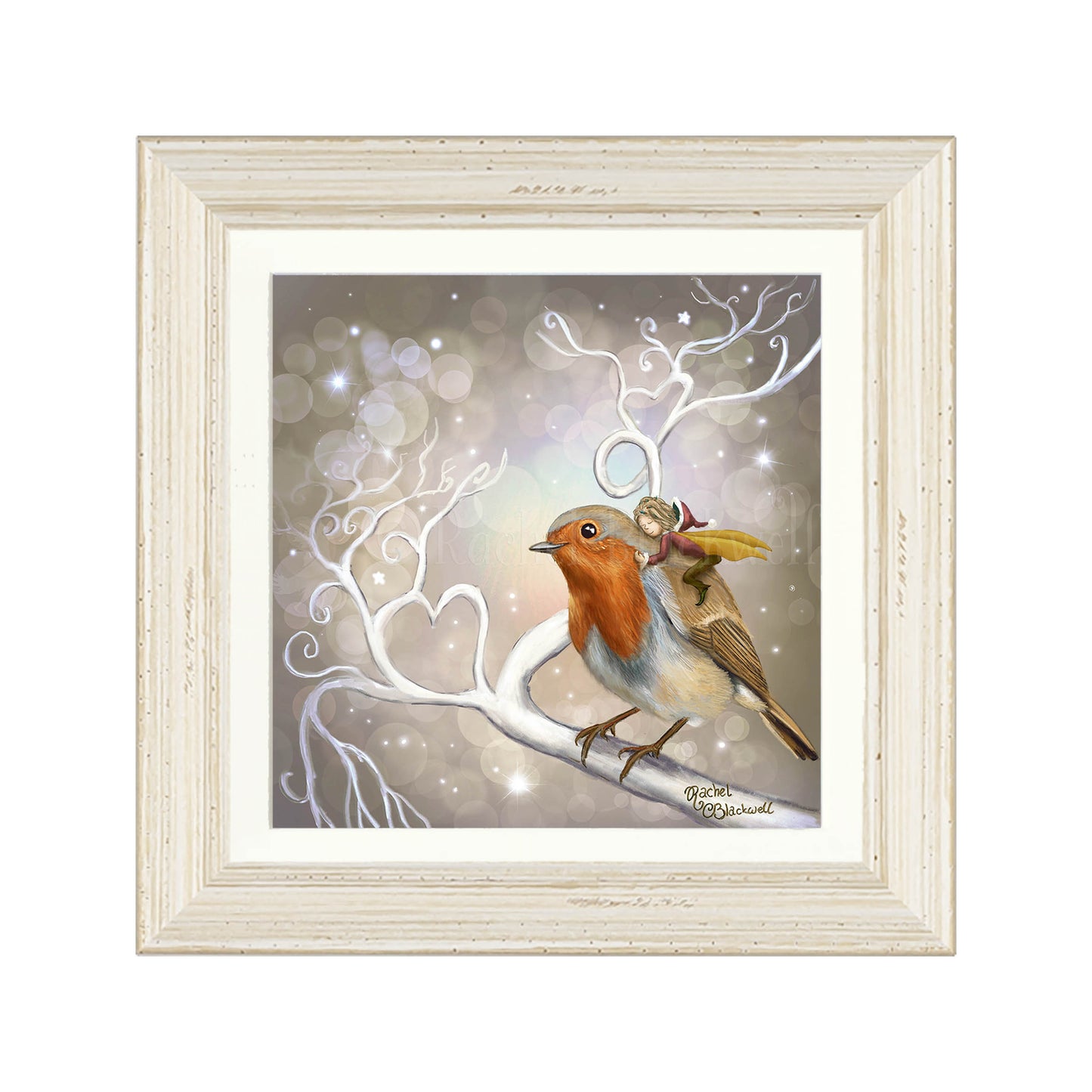 The Robin Fairy -Giclee Print