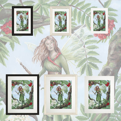 The Rowan Fairy -Giclee Print