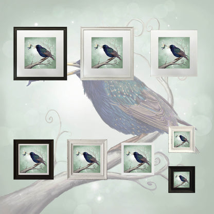 The Starling Fairy -Small Giclee