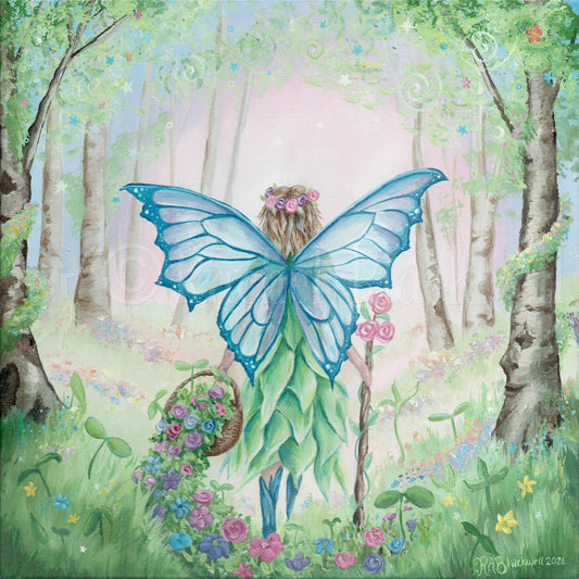 Wandering into Spring -Small Giclee