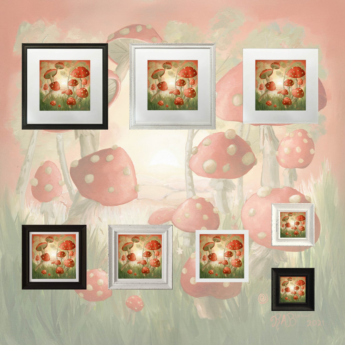 Where the Fairies Play -Small Giclee