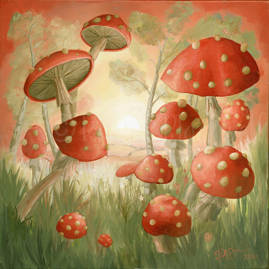 Where the Fairies Play -Small Giclee