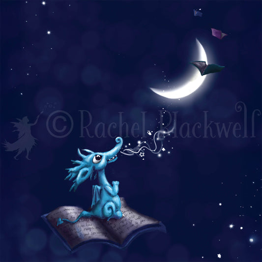 Wishing on a New Moon -Small Giclee
