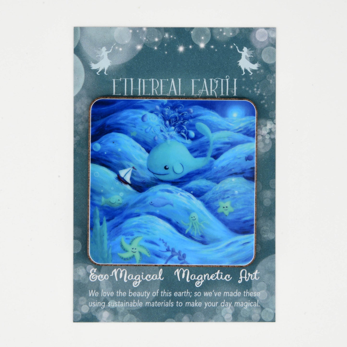 Magnetic Art - Wonder Whale