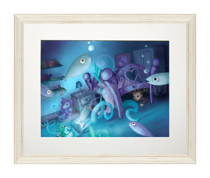 Dreaming Under the Sea -Giclee Print