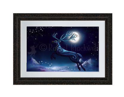In The Night He Takes Flight -Giclee Print